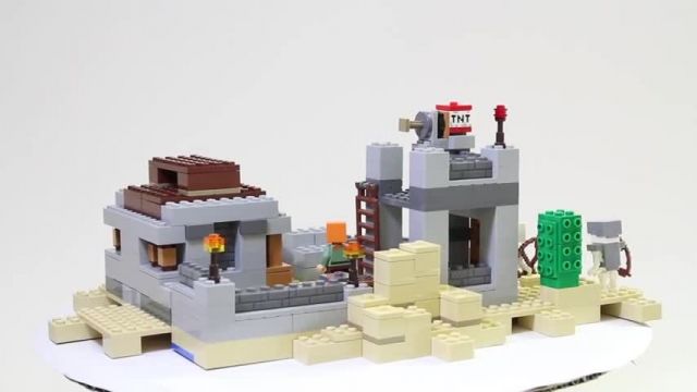 آموزش خلاقیت با لگو (Lego Minecraft 21121 The Desert Outpost)