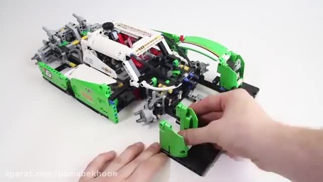 آموزش لگو بازی - ساخت یک ماشین مسابقه ای 42039