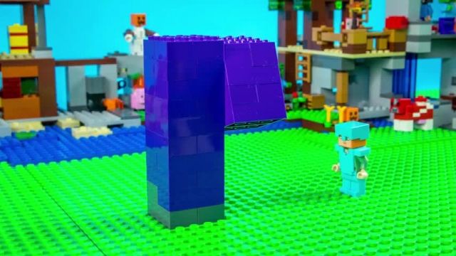 آموزش لگو اسباب بازی (LEGO Minecraft BIG ZOMBIE)