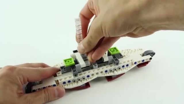 آموزش لگو اسباب بازی (UNBOXING LEGO Star Wars Jedi Starfighter with Hyperdriv)