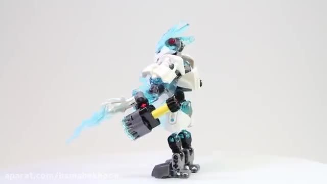 آموزش لگو بازی -  نگهبان یخ Lego Bionicle 70782