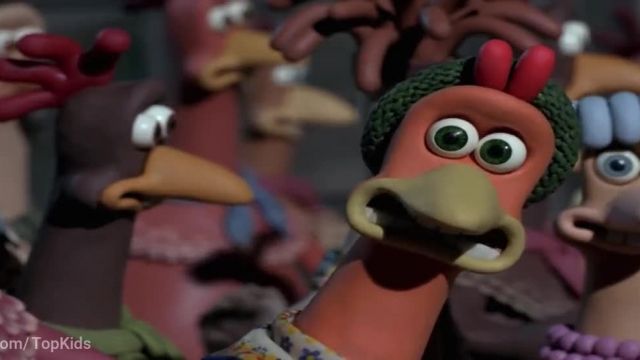 دانلود انیمیشن سینمایی فرار مرغی دوبله فارسی Chicken Run