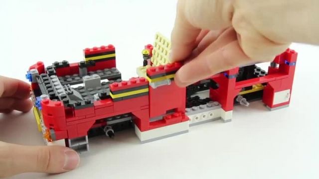 آموزش لگو اسباب بازی (LEGO CREATOR Daredevil Stunt Plane)