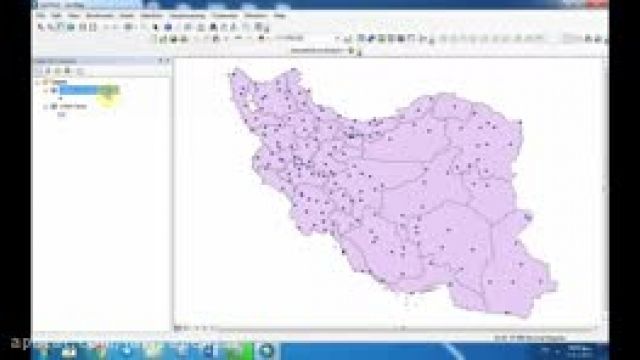 فیلم آموزش ArcGIS-قسمت هفدهم-دکتر سعید جوی زاده