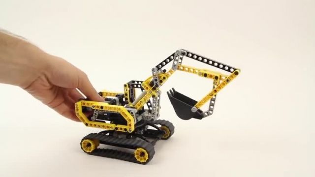 آموزش لگو اسباب بازی (Lego Technic 8419 Excavator)