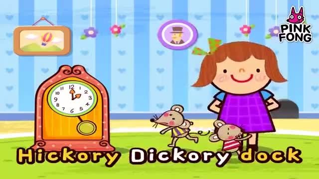 شعر های کودکانه - انگلیسی Hickory Dickory Dock