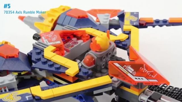 آموزش لگو اسباب بازی (TOP 5 Lego Nexo Knights)