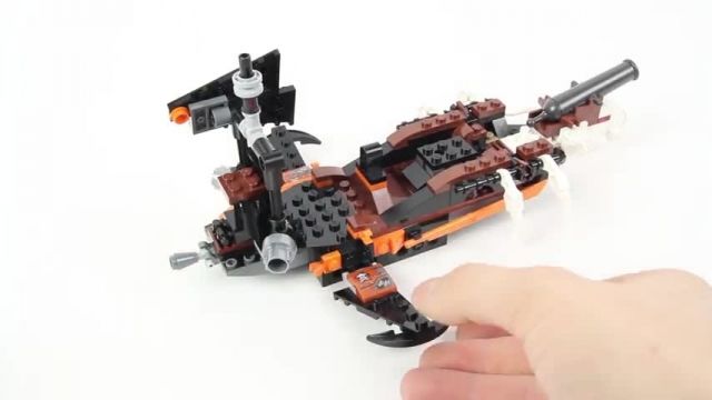 آموزش خلاقیت با لگو (Lego Ninjago 70603 Raid Zeppelin)