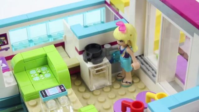 آموزش لگو و ساخت و ساز فکری (Lego Friends 41317 Sunshine Catamaran)