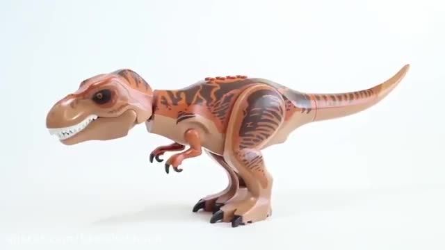 آموزش ساخت لگو - پک دایناسورهای لگو ژوراسیک