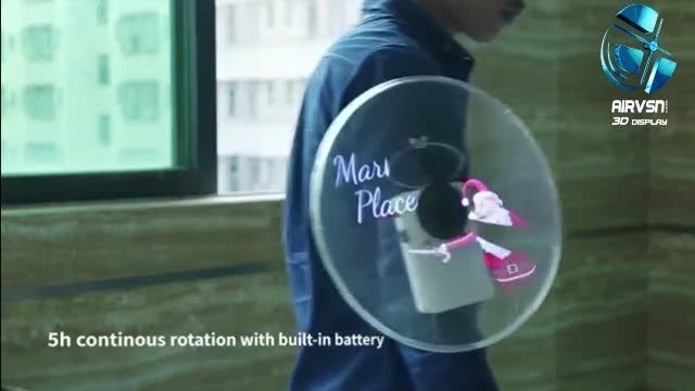 ایرویژن نسل نوین نمایشگرهای سه بعدی معلق در هوا...