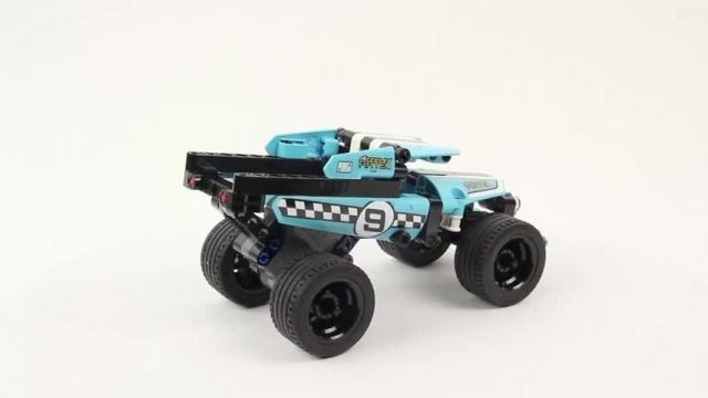 اموزش بازی با اسباب بازی های لگو (Lego Technic 42059 Stunt Truck)