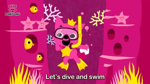 ترانه های کودکانه انگلیسی - زیر دریا