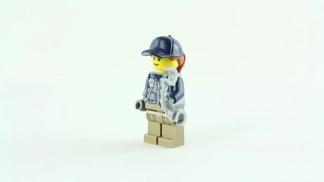 آموزش لگو اسباب بازی (Lego City 60174 Mountain Police Headquarters)