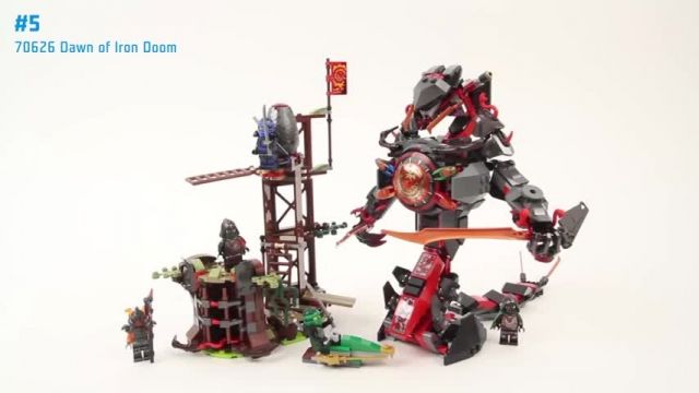 آموزش لگو اسباب بازی (TOP 5 Lego Ninjago)