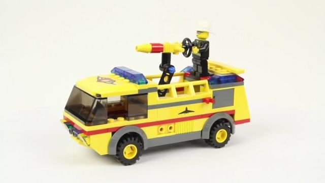آموزش اسباب بازی های فکری لگو (Lego City 7891 Airport Fire Truck)