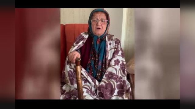 پیام کرونایی مادر عمو پورنگ به مردم!