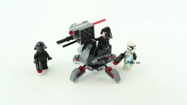 آموزش لگو اسباب بازی (Lego Star Wars 75197 First Order Specialists Battle)