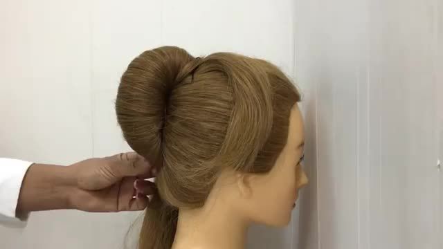 آموزش مدل شینیون جدید - اموزش یک مدل موی فرانسوی جدید در چند دقیقه