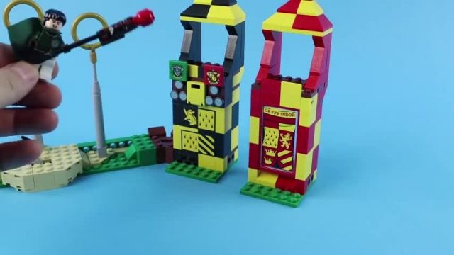 آموزش لگو اسباب بازی (LEGO HARRY POTTER 75956 Quidditch Match)