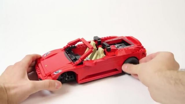 آموزش ساخت و ساز لگو (Lego Racers 8671 Ferrari 430 Spider)