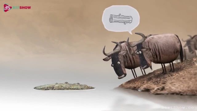 دانلود انیمیشن کوتاه - گوزن یالدار (Wildebeest)