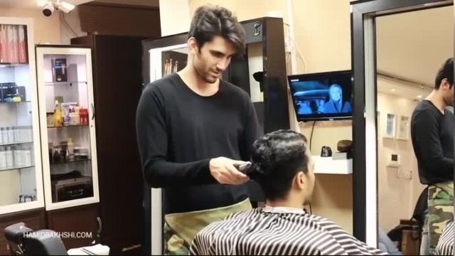 حمید بخشی09126074167 بهترین آرایشگاه مردانه تهران