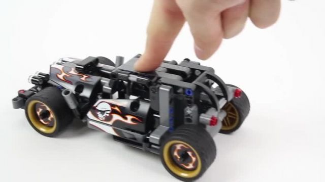 آموزش بازی ساختنی لگو (Lego Technic 42046 Getaway Racer)