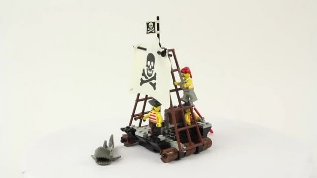 آموزش اسباب بازی های فکری لگو (Lego - Back To History - 6261 Raft Raiders)