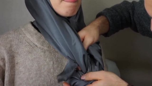 آموزش بستن شال و روسری - چند مدل روسری ساده و زیبا