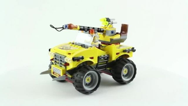 آموزش ساخت و ساز با لگو (Lego Dino 5884 Raptor Chase)