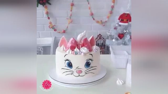 آموزش تزیین کیک به شکل خرگوش