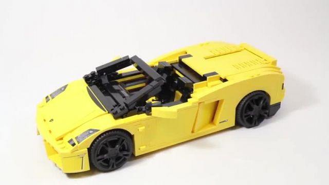 آموزش خلاقیت با لگو (Lego Racers 8169 Lamborghini Gallardo)