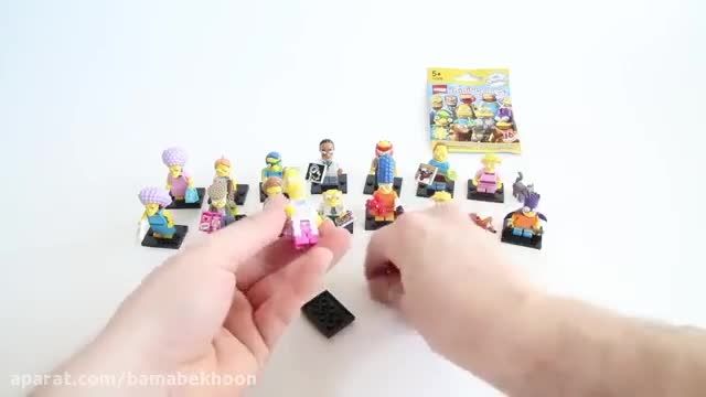 آموزش ساخت لگو - مجموعه ی کاراکترهای سیمپسون (Lego The SIMPSONS)