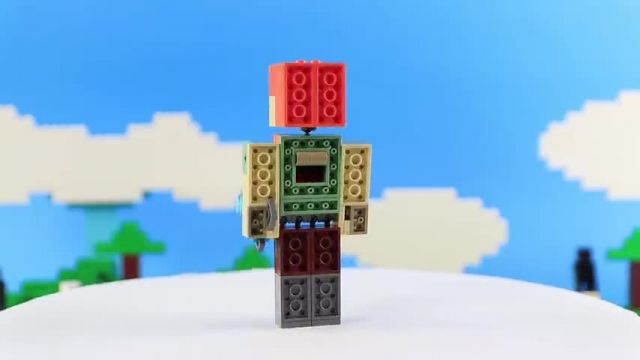 آموزش لگو اسباب بازی (LEGO MINECRAFT 21149 Alex with Chicken)