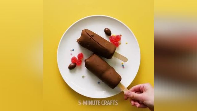 نحوه درست کردن  تزیینی با شکلات در چند دقیقه