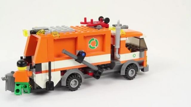 آموزش ساخت سریع اسباب بازی لگو (Lego City 7991 Recycle Truck)
