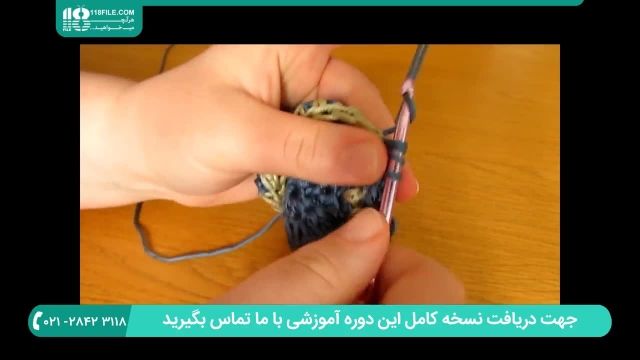 آموزش بافتنی به زبان فارسی | بافت لباس بچگانه