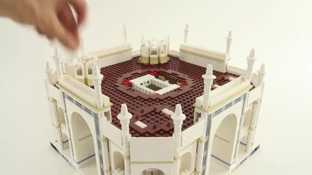 آموزش ساخت و ساز با لگو (Lego Creator 10256 Taj Mahal)
