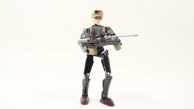 آموزش اسباب بازی های فکری لگو (Lego Star Wars 75119 Sergeant Jyn Erso)