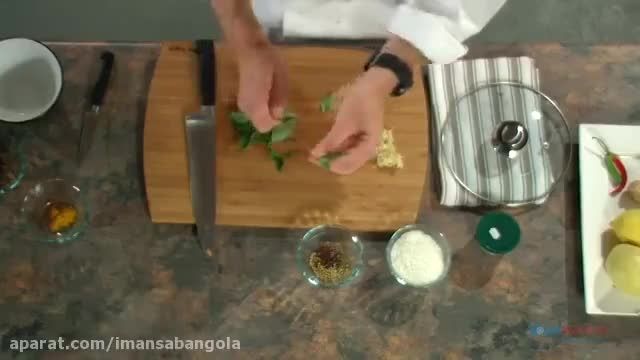 آموزش ویدیویی روش پخت سوپ مقوی گیاهی