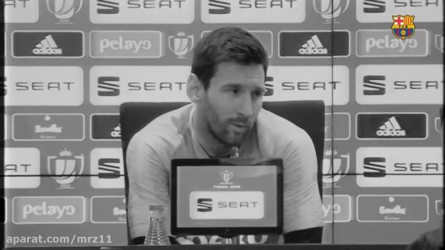 دانلود ویدیو تمرینات و حواشی بارسلونا قبل از بازی با والنسیا  