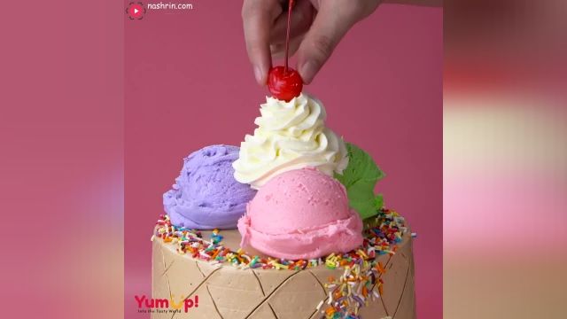  ویدیو ترفندهای تزیین کیک اسفنجی را در چند دقیقه ببینید