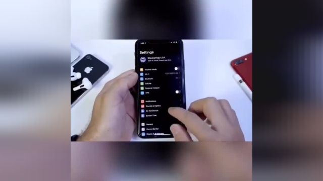 فیلم قفل کردن اپلیکیشن ها در آیفون