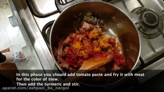 ویدیو آموزشی نحوه پخت خورشت بادمجون را در چند دقیقه ببینید 