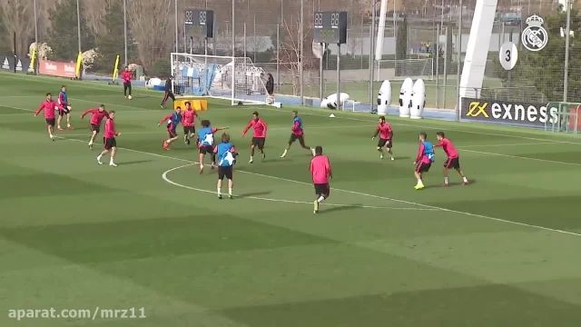  دانلود ویدیو تمرینات رئال مادرید 
