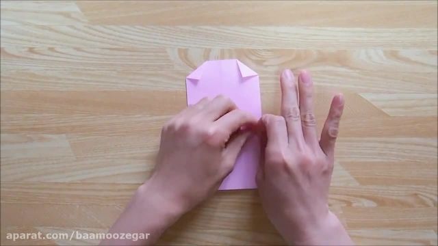 ویدیو آموزشی ساخت کاردستی کودکانه لباس با کاغذ معمولی 