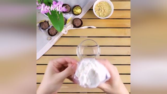 آموزش ویدیویی روش درست کردن دسر فنجان های شکلاتی