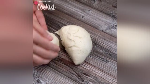 آموزش ویدیویی روش درست کردن نان شیرین