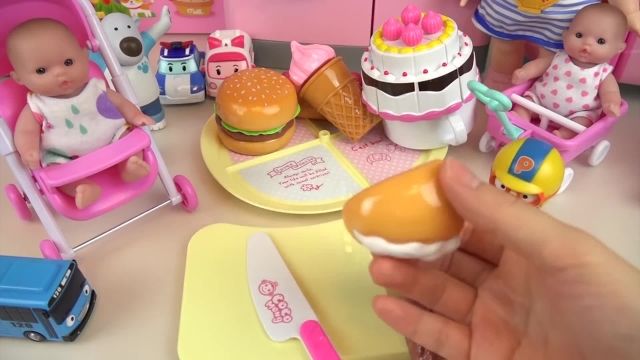 کارتون عروسک بازی دختر کوچولو - نی نی و رستوران ژاپنی